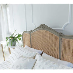 Hand Carved Rattan Bed | Luxury Bed