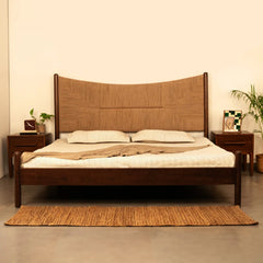 Mango Wood Bed for Bedroom