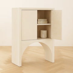Cream Oak Sideboard