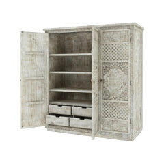 Hand Carved Wardrobe