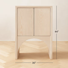 Cream Oak Sideboard