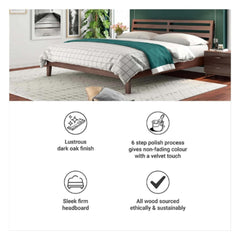 Sheesham Solid Wooden Bed