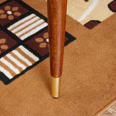 Tatvaacasa 6-Seater Solid Wood Dining Table Set with Cushioned Chairs & Bench