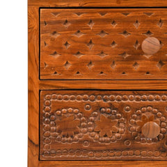 Acacia Wood Bedside Table