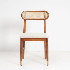 Tatvaacasa 6-Seater Solid Wood Dining Table Set with Cushioned Chairs & Bench