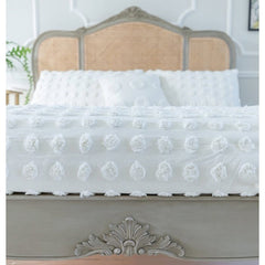 Hand Carved Rattan Bed | Luxury Bed