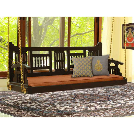 Dual-Sided Backrest Sheesham wood Swing
