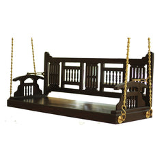 Dual-Sided Backrest Sheesham wood Swing
