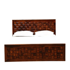 Solid Sheesham Wood Drawer Storage Beds