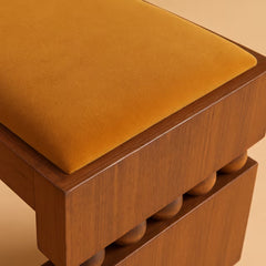 Modern Honey Finish Bench