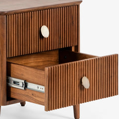 Wooden Bedside Table