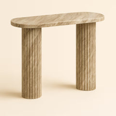 Tatvaacasa Marble Console Table