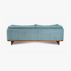 Modern 3 Seater Sofa Blue