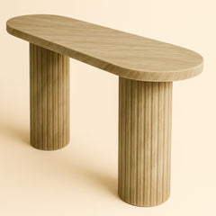 Tatvaacasa Marble Console Table