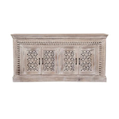 Solid Wooden Hand Carved Sideboard