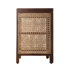 Modern Cane Side Table