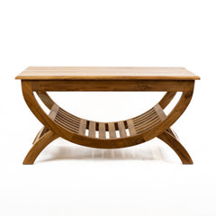 Half Round Wooden Coffee Table