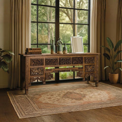 Solid Wood Console Table