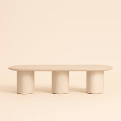 Write an Modern Natural Coffee Table