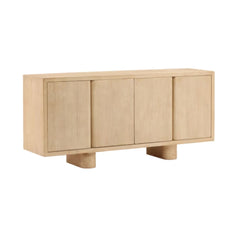 Tatvaacasa Natural Wood Sideboard