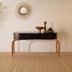 Black Modern Console Table