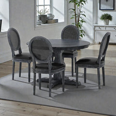 Round Solid Wood Dining Table