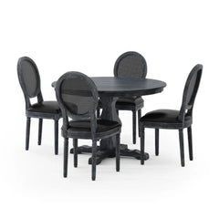 Round Solid Wood Dining Table