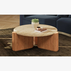 Modern Marble Top Coffee Table
