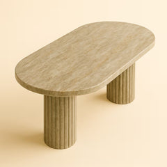 Tatvaacasa Marble Console Table