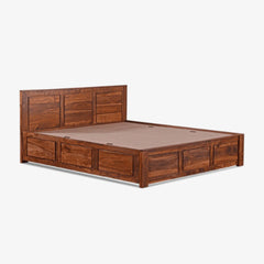 Sheesham Solid Wooden Plain Bed