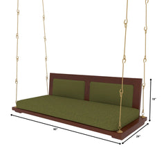 Indoor Swing with Cushioned Seating