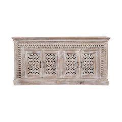 Solid Wooden Hand Carved Sideboard