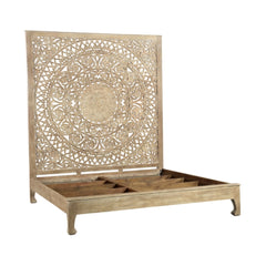 Solid Wood Low Profile Standard Bed