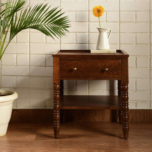 Modern Wooden Bed Side Table