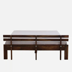 Solid Wood Queen Size Bed Without Storage