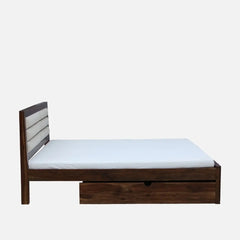 Indian Sheesham Wood Storage Beds with Drawer