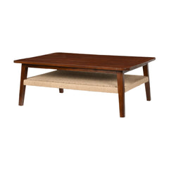 Mango Wooden Jute Coffee Table