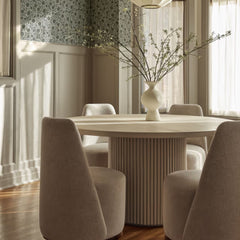 Round Pedestal Dining Table