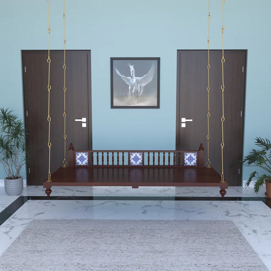 Wooden Jhula for Home | Handcrafted Indoor Swing