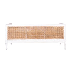 Modern Wooden Cane Sofa Couch