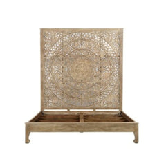 Solid Wood Low Profile Standard Bed