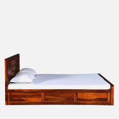 Solid Sheesham Wood Storage Beds