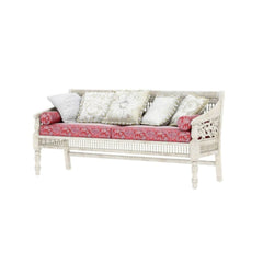 Solid Wood Traditional Hand carved 3-seater