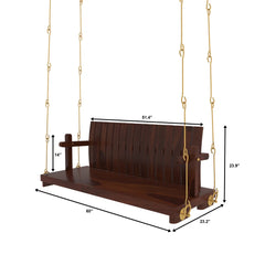 Modern Wooden Swing for Home