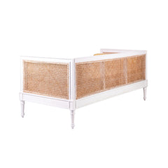 Modern Wooden Cane Sofa Couch