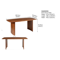Modern Wooden Dining Table