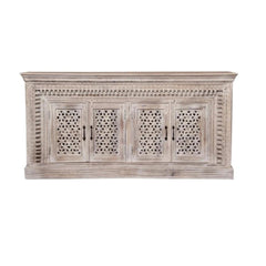 Hand Carved Cabinet