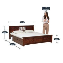 Traditional Solid Wood Beds