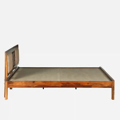 Sheesham Wood King Size Bed Without Storage