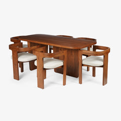Dining Table With 4 Attica Chairs And Bench